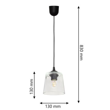 Luster na lanku LUCEA 1xE27/15W/230V