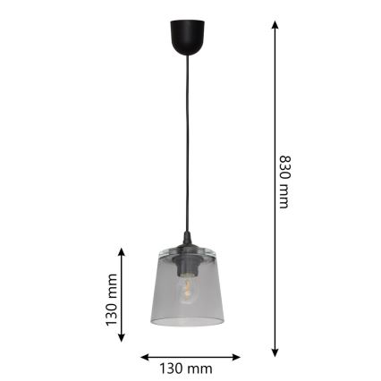Luster na lanku LUCEA 1xE27/15W/230V