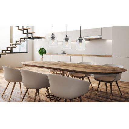 Luster na lanku LUCEA 3xE27/15W/230V
