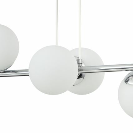 Luster na lanku MADDIE 5xE14/5W/230V lesklý chróm