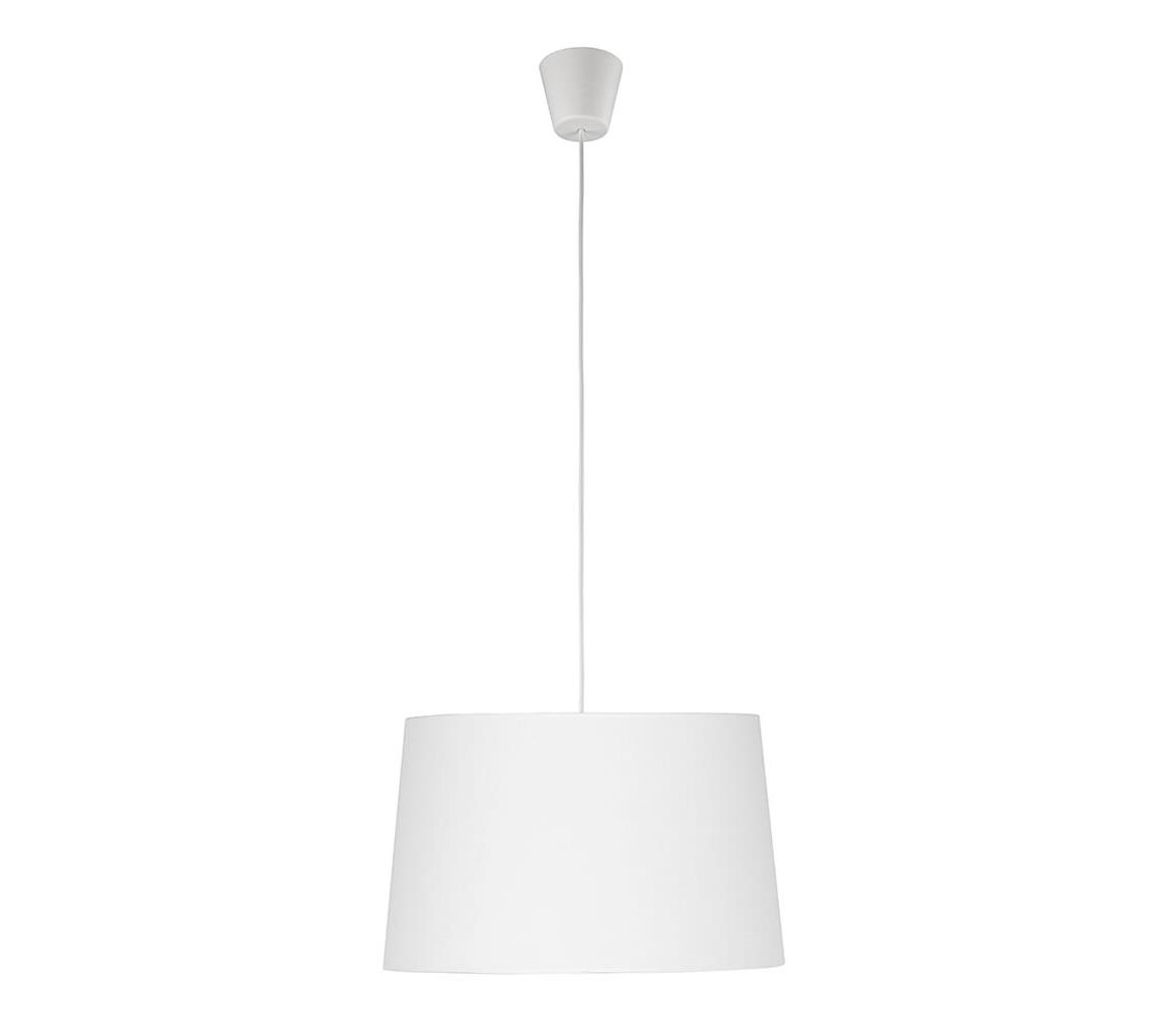 Luster na lanku MAJA 1xE27/25W/230V biela