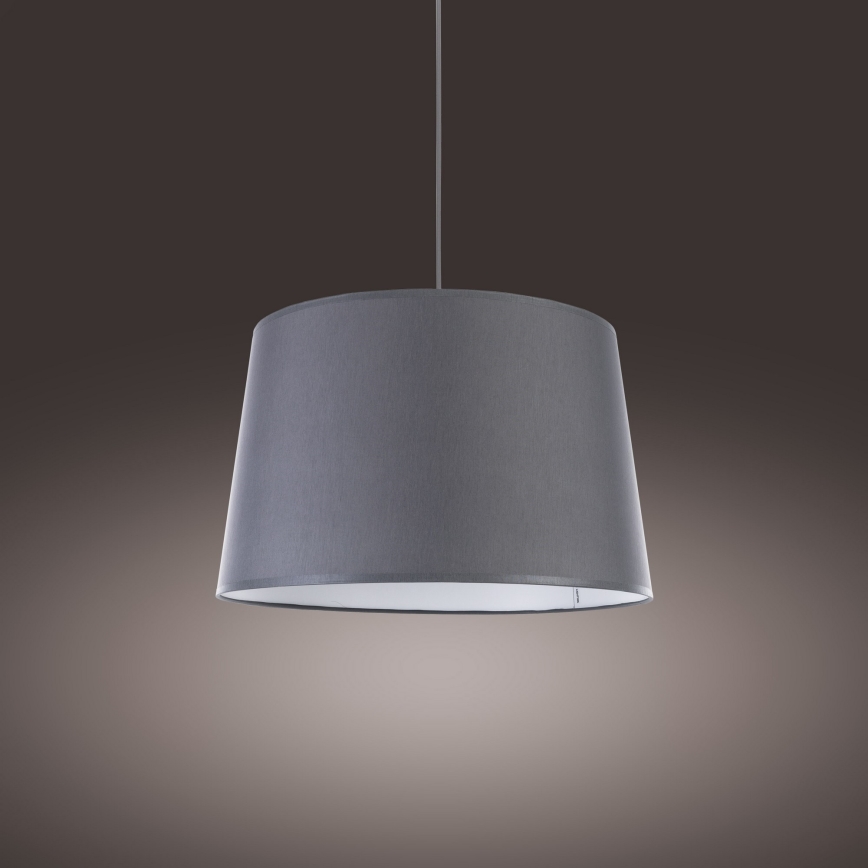 Luster na lanku MAJA 1xE27/25W/230V šedá