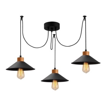 Luster na lanku MANAVGAT 3xE27/40W/230V pavúk