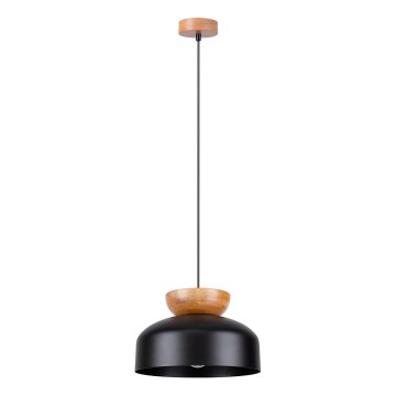 Luster na lanku MARION 1xE27/15W/230V pr. 29,5 cm čierna