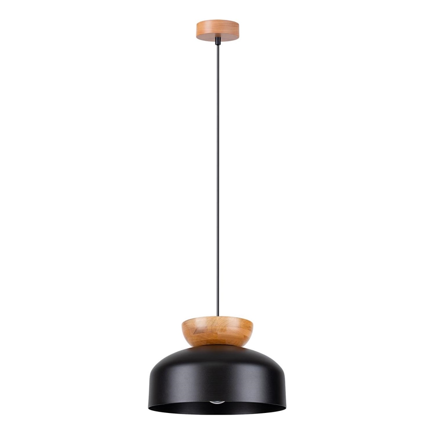 Luster na lanku MARION 1xE27/15W/230V pr. 29,5 cm čierna