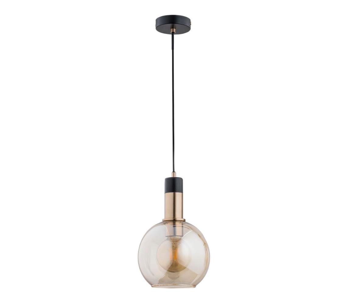 Luster na lanku MAYA 1xE27/60W/230V mosadz