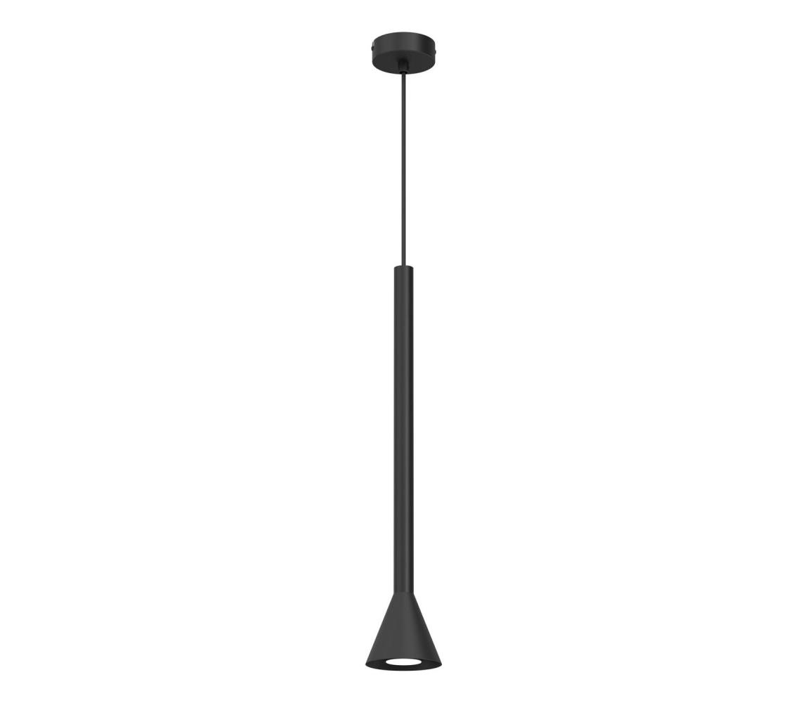 Luster na lanku MAZZO 1xGU10/8W/230V čierny 4434