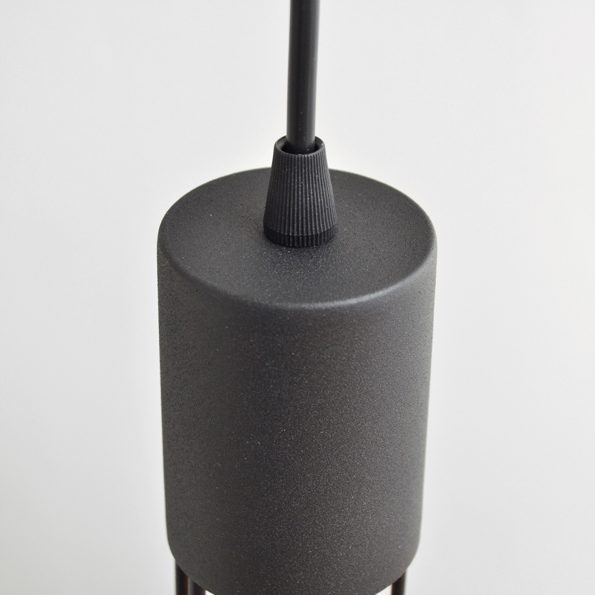 Luster na lanku MELODY 3xE27/15W/230V čierna
