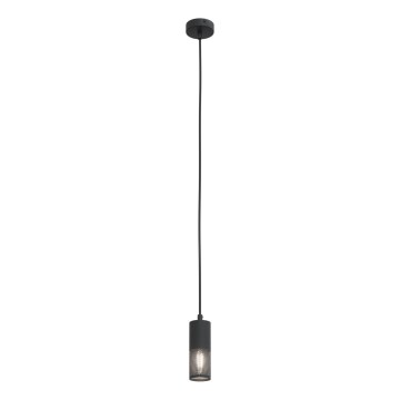 Luster na lanku MELT 1xE14/10W/230V pr. 5,5 cm čierna