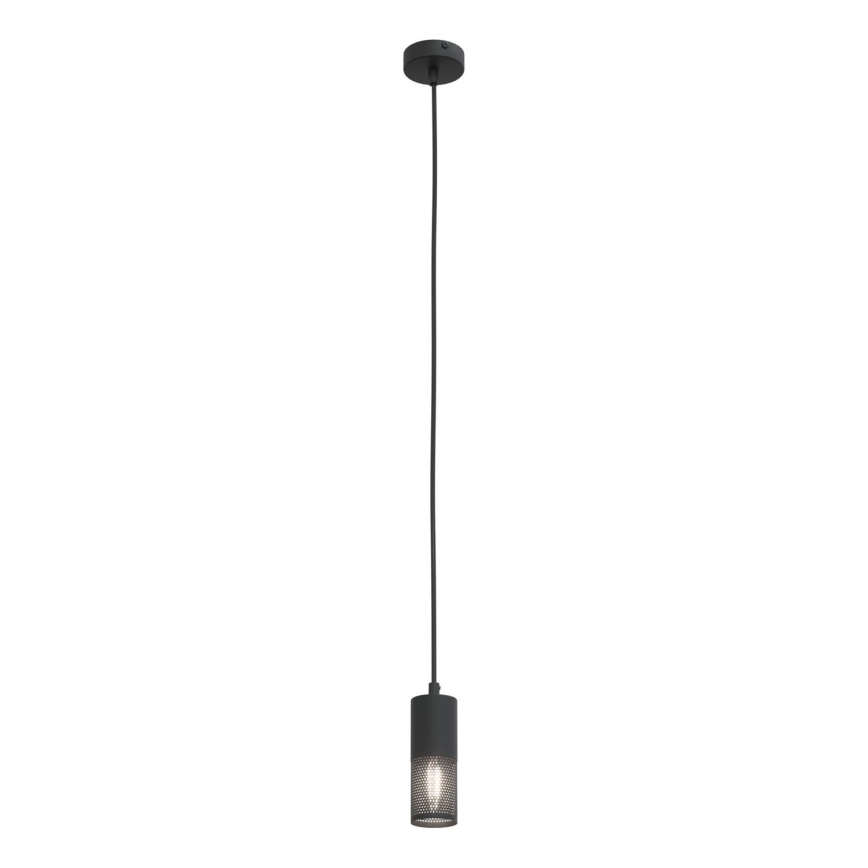 Luster na lanku MELT 1xE14/10W/230V pr. 5,5 cm čierna