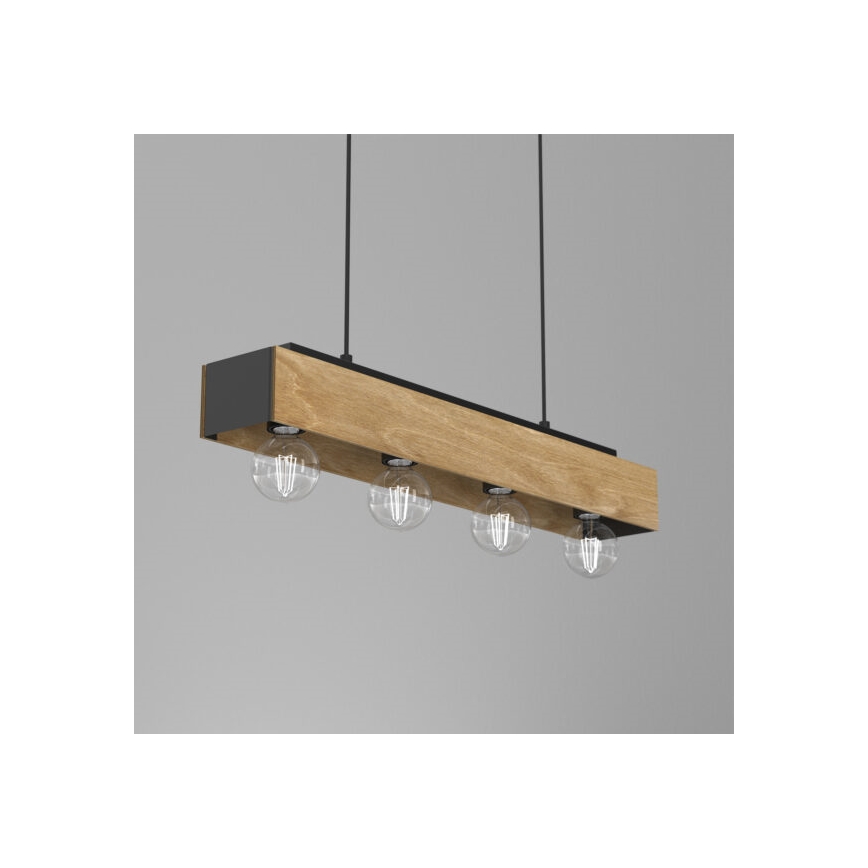 Luster na lanku MILUZA 4xE27/15W/230V