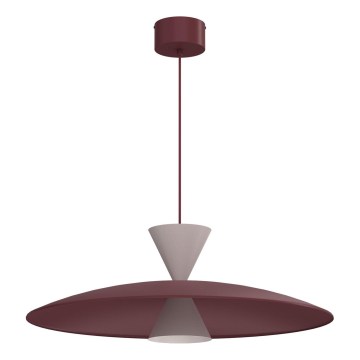 Luster na lanku MISTIC 1xGX53/15W/230V bordová