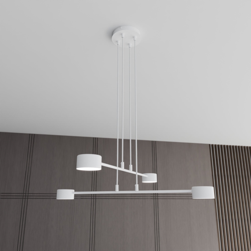 Luster na lanku MODUS 4xGX53/10W/230V biela