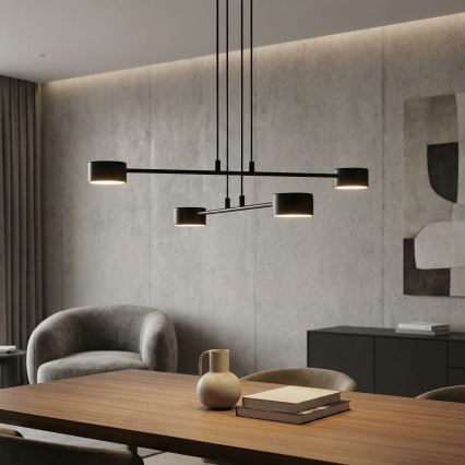 Luster na lanku MODUS 4xGX53/10W/230V čierna