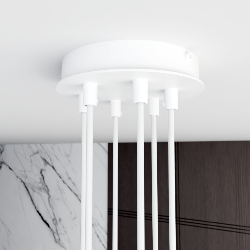 Luster na lanku MODUS 6xGX53/10W/230V biela