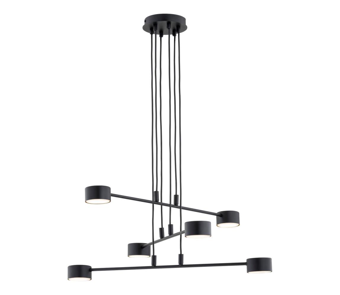 EMIBIG Luster na lanku MODUS 6xGX53/10W/230V čierna 1339/6