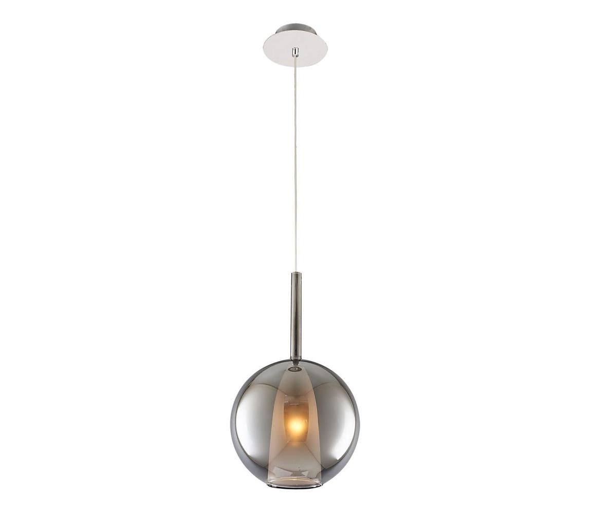 Luster na lanku MUSCAT 1xE14/40W/230V dymový 414LRC1296
