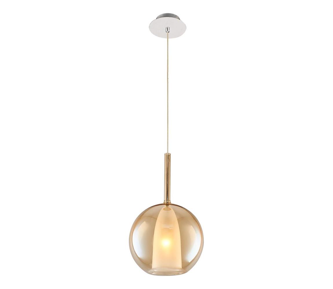 Luster na lanku MUSCAT 1xE14/40W/230V zlatý 414LRC1297