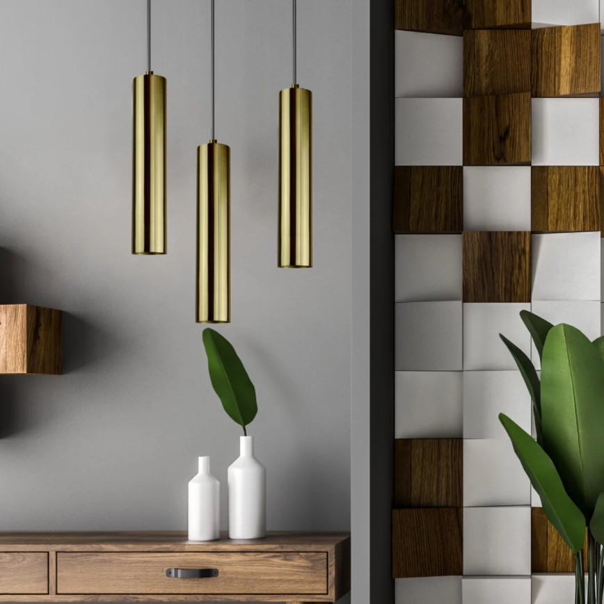Luster na lanku NAPOLI 3xGU10/8W/230V