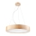 Luster na lanku NATURAL 3xE27/60W/230V ø 47 cm borovica