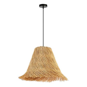 Luster na lanku NATURALEZA 1xE27/40W/230V pr. 45 cm ratan