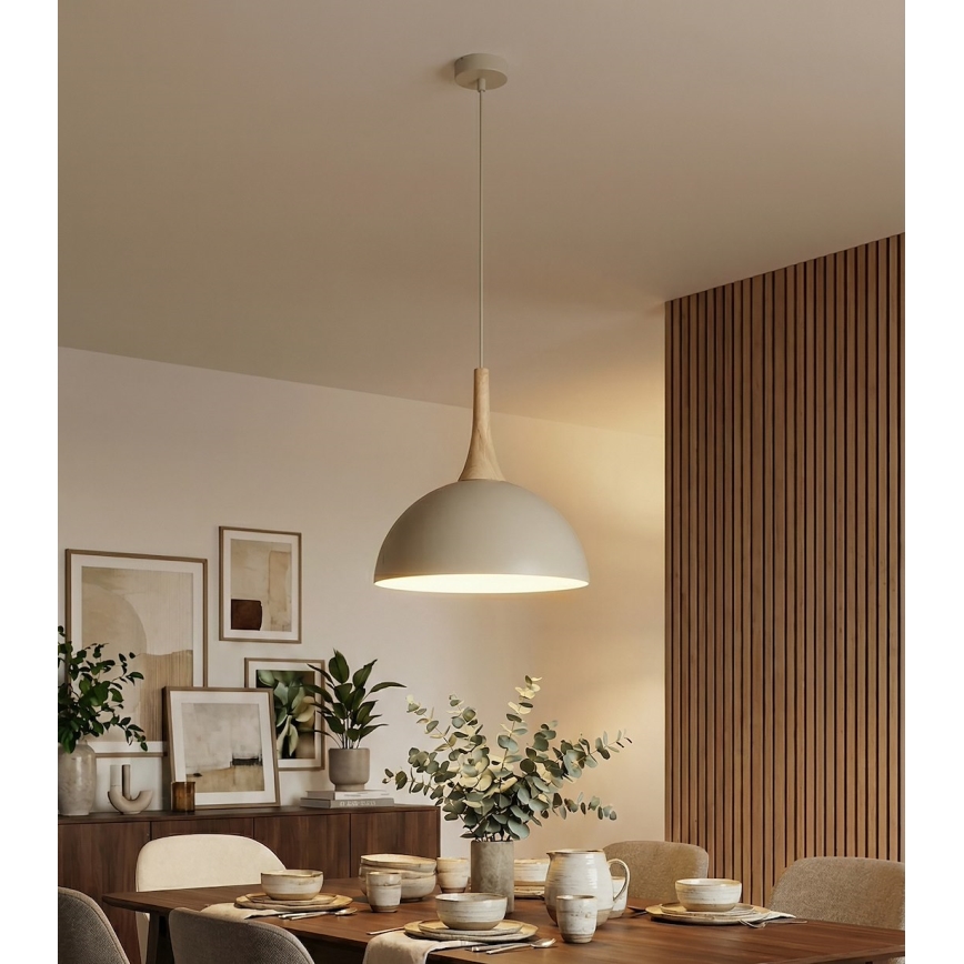 Luster na lanku NAUTICA 1xGX53/12W/230V béžový