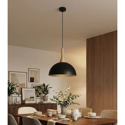 Luster na lanku NAUTICA 1xGX53/12W/230V čierny
