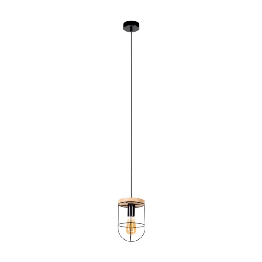 Luster na lanku NETUNO 1xE27/60W/230V dub