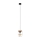 Luster na lanku NETUNO 1xE27/60W/230V dub