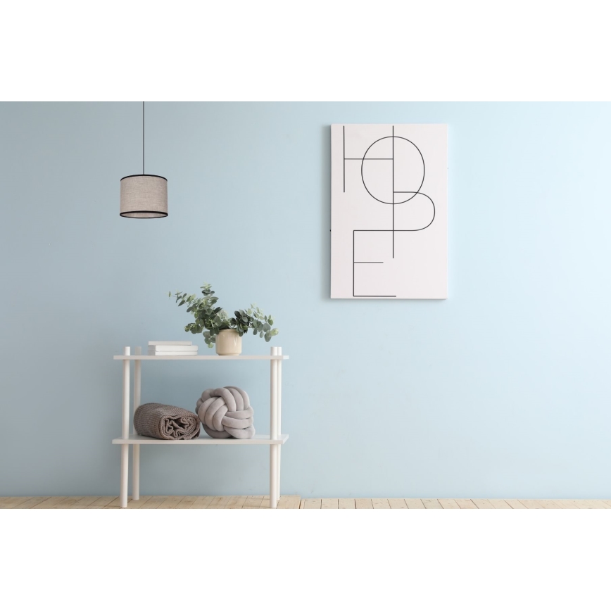 Luster na lanku NEXO 1xE27/60W/230V pr. 20 cm