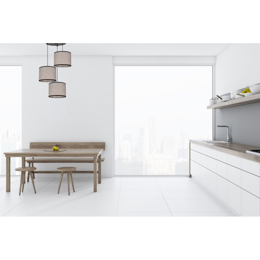 Luster na lanku NEXO 3xE27/60W/230V pr. 45 cm