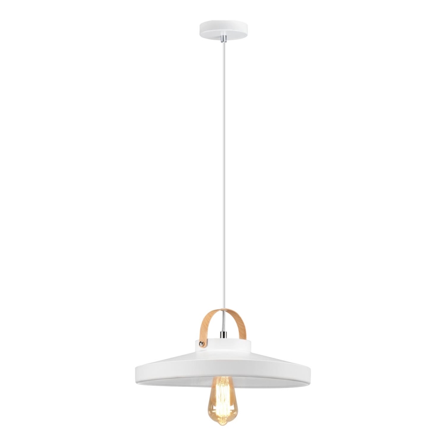 Luster na lanku NEXT 1xE27/60W/230V biela