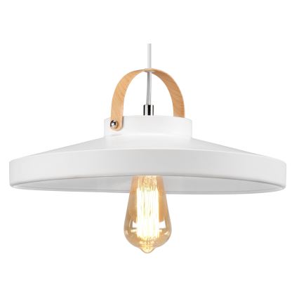 Luster na lanku NEXT 1xE27/60W/230V biela