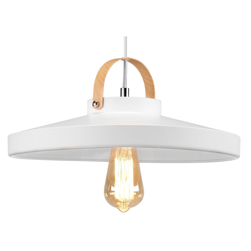 Luster na lanku NEXT 1xE27/60W/230V biela