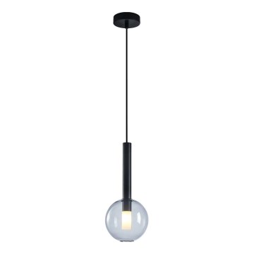 Luster na lanku NIKO 1xG9/9W/230V pr. 15 cm čierna