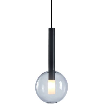 Luster na lanku NIKO 1xG9/9W/230V pr. 15 cm čierna