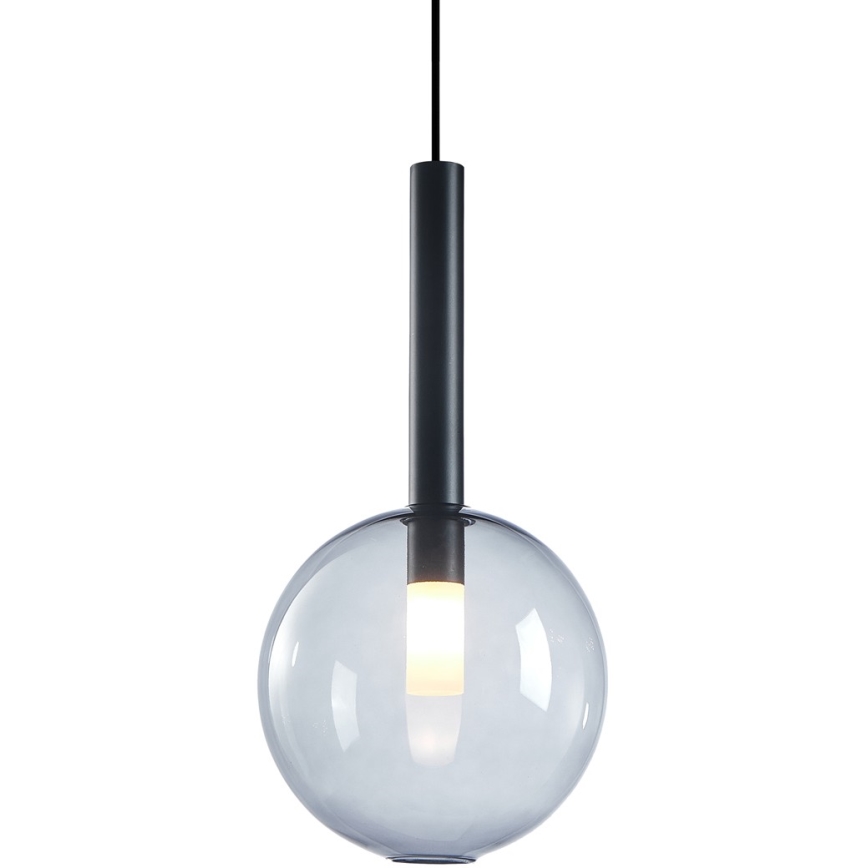 Luster na lanku NIKO 1xG9/9W/230V pr. 20 cm čierna