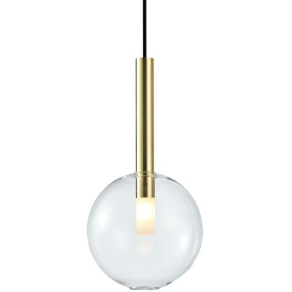 Luster na lanku NIKO 1xG9/9W/230V pr. 20 cm zlatá