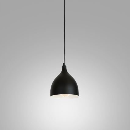 Luster na lanku NOAK 1xE27/15W/230V čierna