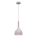 Luster na lanku NOAK 1xE27/15W/230V krémový