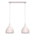 Luster na lanku NOAK CLASSIC 2xE27/15W/230V krémový