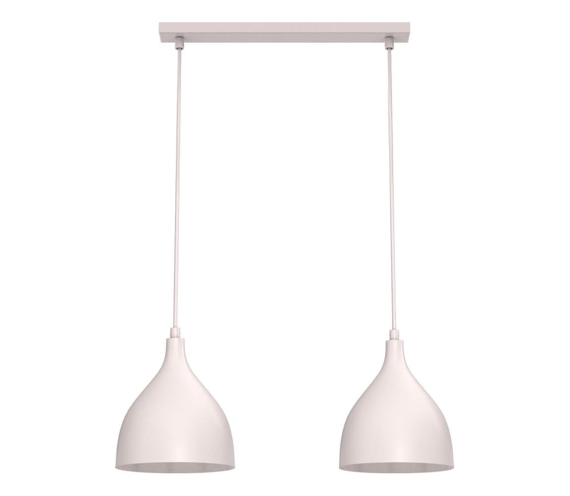 Luster na lanku NOAK CLASSIC 2xE27/15W/230V krémový 6233