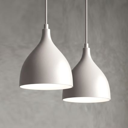 Luster na lanku NOAK CLASSIC 2xE27/15W/230V krémový