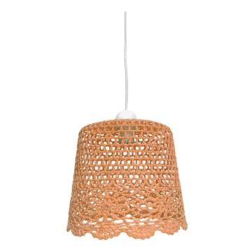Luster na lanku NONNA 1xE27/60W/230V oranžová