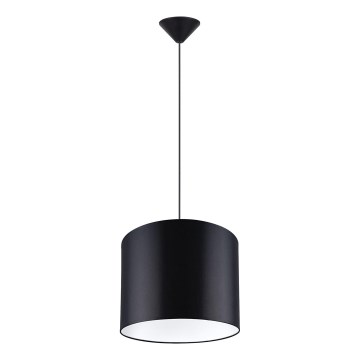 Luster na lanku NOVA 1xE27/15W/230V pr. 30 cm čierna