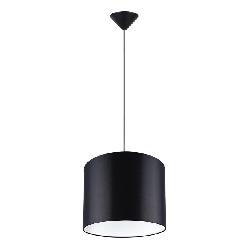 Luster na lanku NOVA 1xE27/15W/230V pr. 30 cm čierna