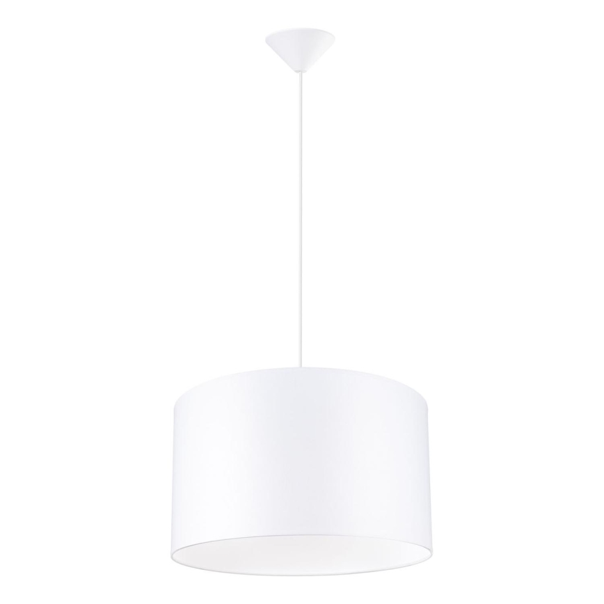 Luster na lanku NOVA 1xE27/15W/230V pr. 40 cm biela