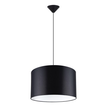 Luster na lanku NOVA 1xE27/15W/230V pr. 40 cm čierna