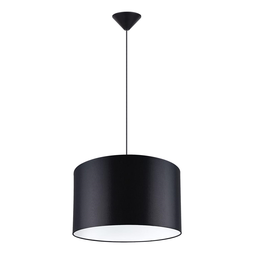 Luster na lanku NOVA 1xE27/15W/230V pr. 40 cm čierna