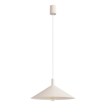 Luster na lanku NOX 1xE27/15W/230V krémový